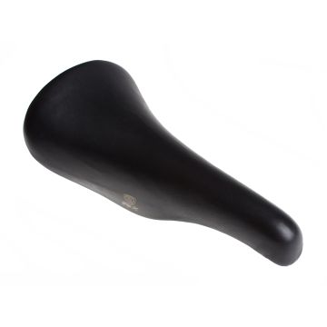 BLB Fly X Leather Saddle - Black