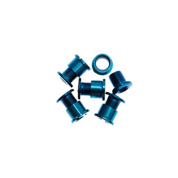 BLB Single Chainring Bolts - Blue