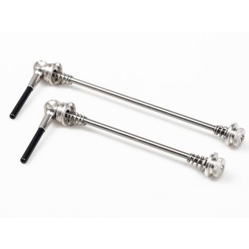 VIA Titanium QR Axle - Silver