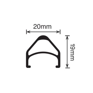 Velocity Aerohead - 700c - White NMSW