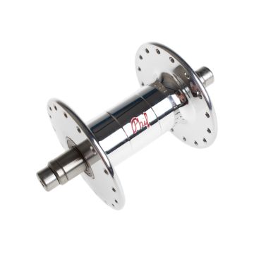 Phil Wood Track HF Front Hub - Silver