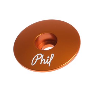 Phil Wood Top Cap - Orange