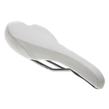 BLB Curve Ladies Saddle - White