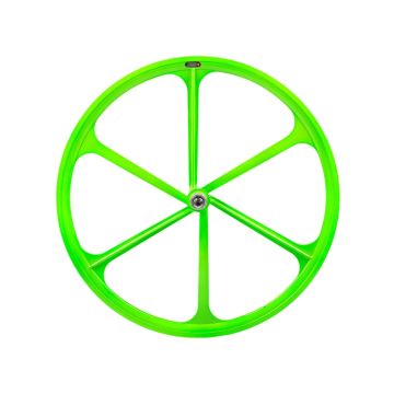 Teny 6 Spoke Rear Wheel - Green