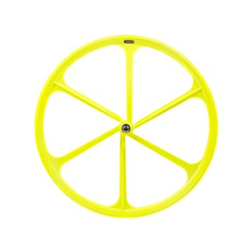 Teny 6 Spoke Front Wheel - Neon Yellow