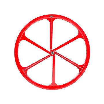 Teny 6 Spoke Front Wheel - Red