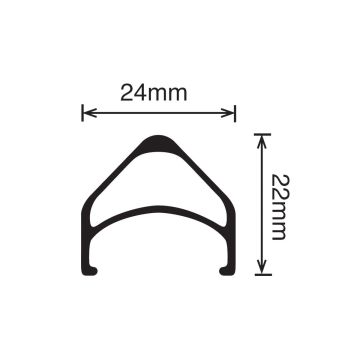 Velocity Dyad - 26 Inch - Silver NMSW