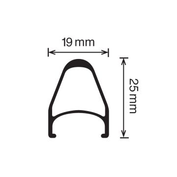 Velocity Fusion - 700c - White NMSW