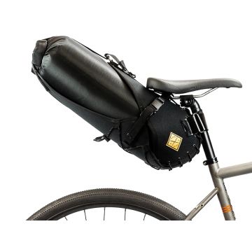 Restrap Carry Saddle bag & Dry bag (14L) - Black/Black