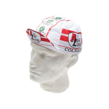 Vintage Cycling Caps - Alfa Lum Colnago