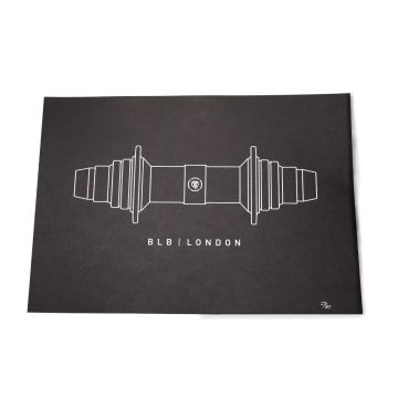 Limited Edition BLB King Hub Print