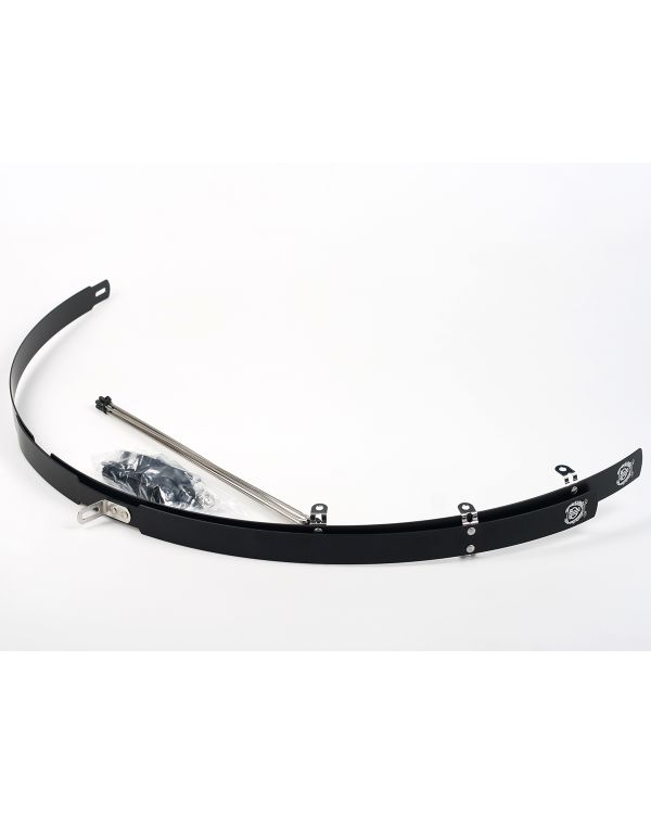 BLB Classic Alloy Fenders - Polished Black