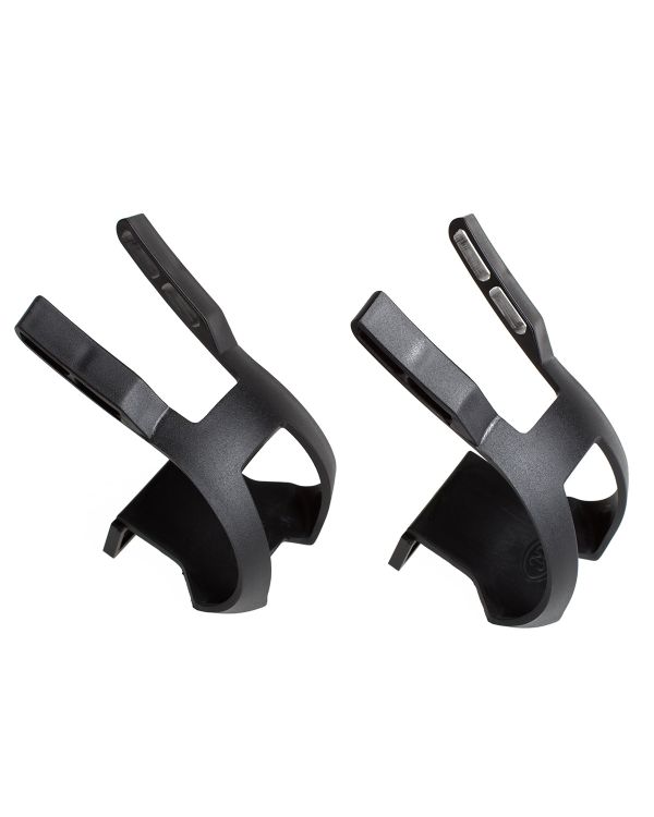 BLB Plastic DB/DG Toe Clips - Black