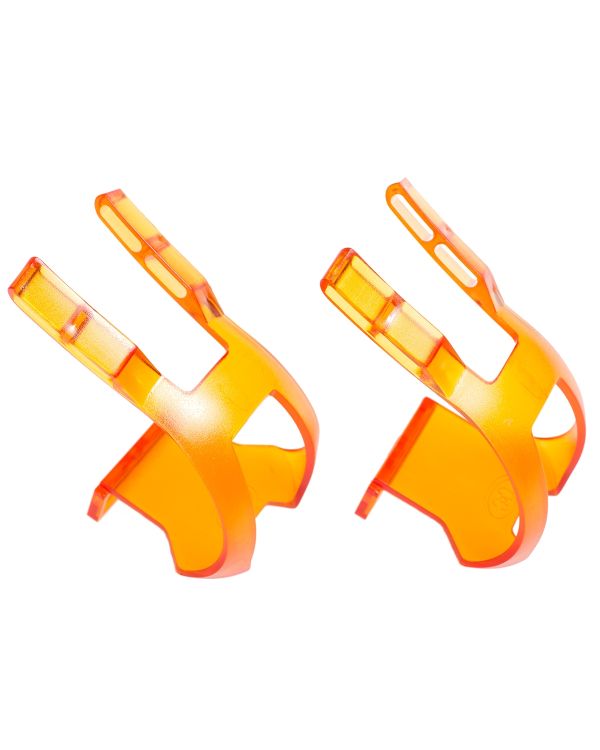BLB Plastic DB/DG Toe Clips - CP Orange