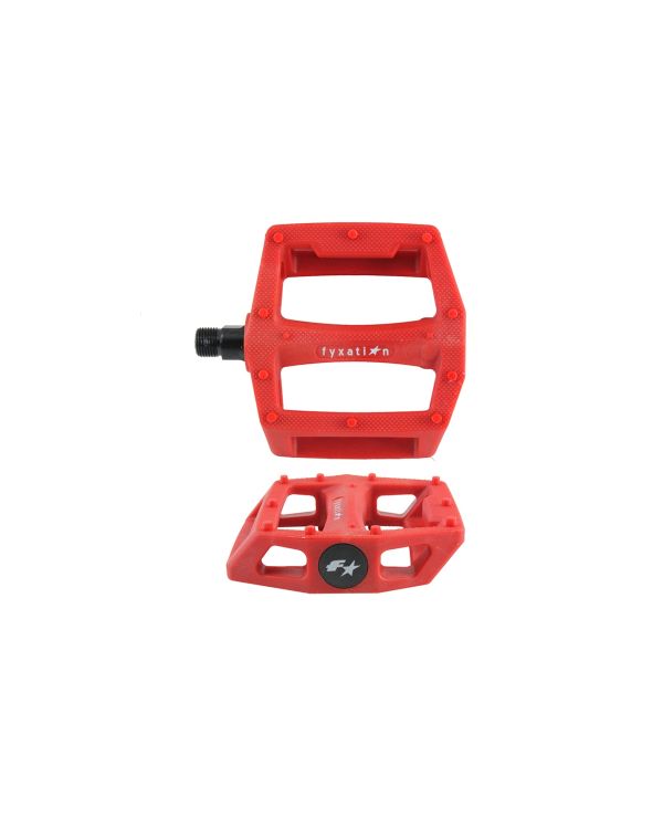 Fyxation Gates Pedals - Red