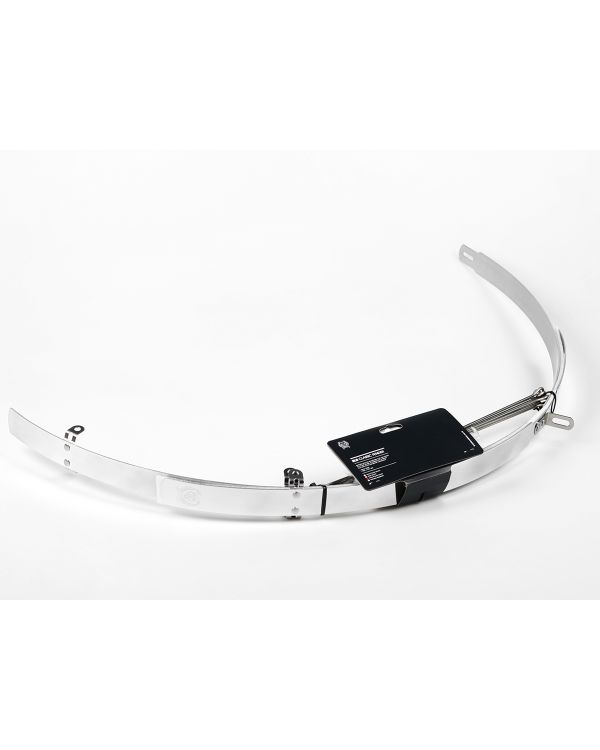 BLB Classic Alloy Fenders - Polished Silver
