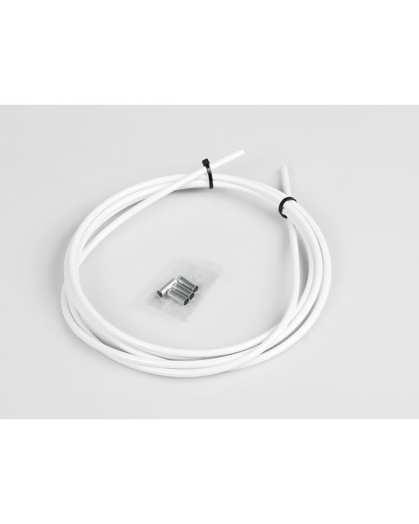 BLB Brake Cable Outer Housing - White