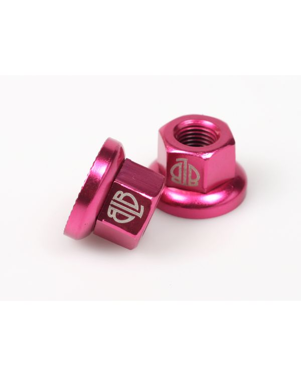 BLB Steel Track Nuts - Pink