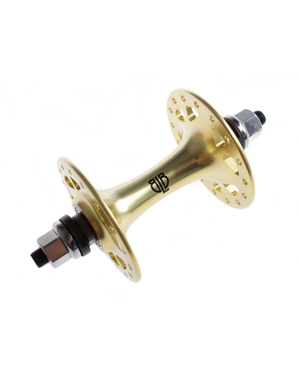 BLB Track Hub - Yellow Gold - Front