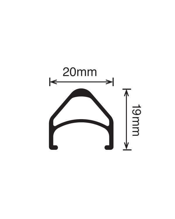 Velocity Aerohead - 700c - White NMSW