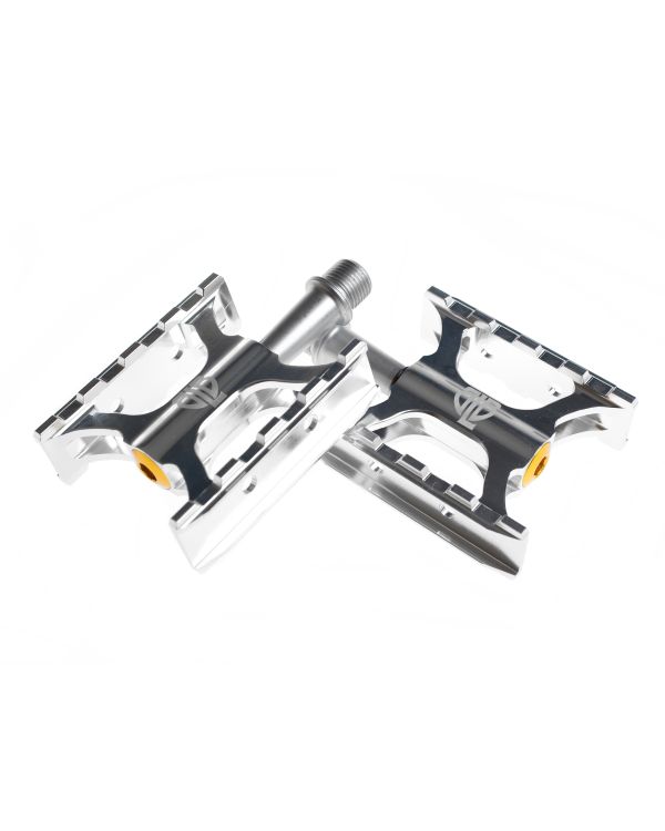 BLB Track Pedals - Silver