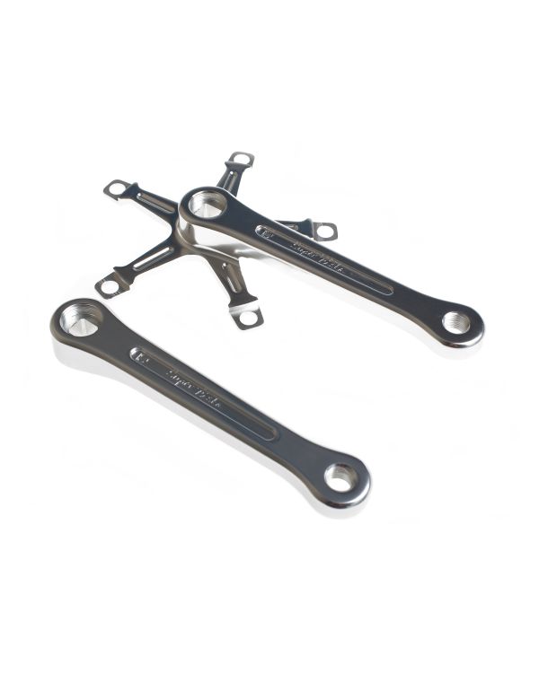 BLB Super Pista Crank Arms - Silver