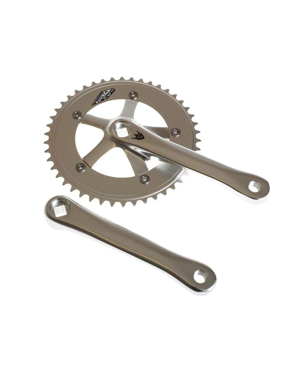 Sugino Pista Crankset - Silver