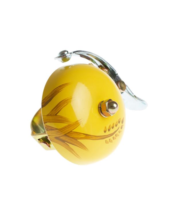 Crane Hand Painted Bell - Yellow Autumn