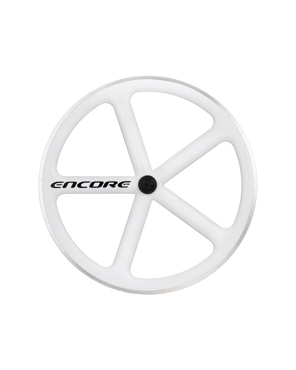 Encore Wheel - Arctic White NMSW - Carbon Weave