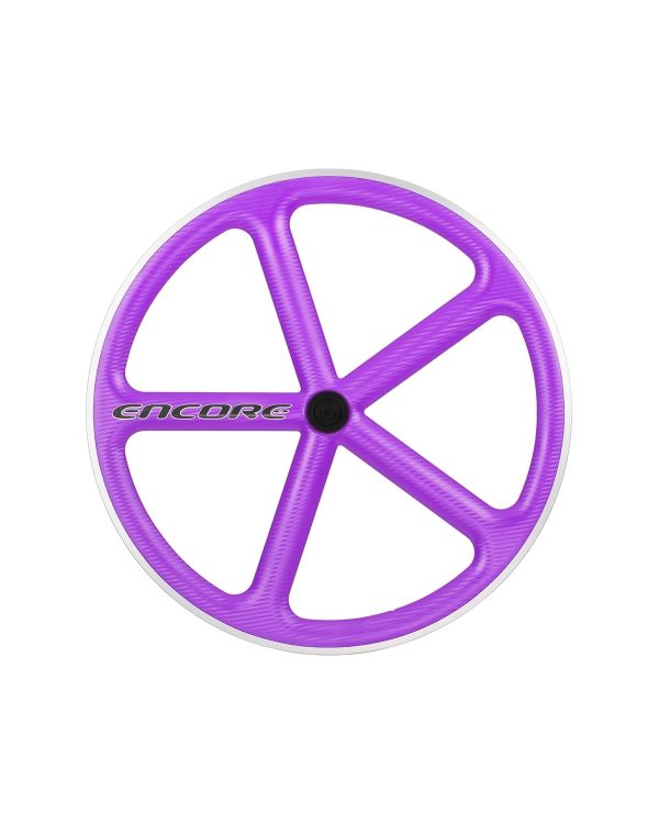 Encore Wheel - Purple NMSW - Carbon Weave