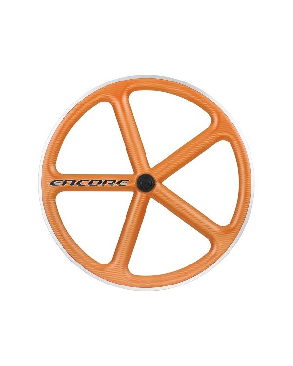 Encore Wheel - Omaha Orange NMSW - Carbon Weave