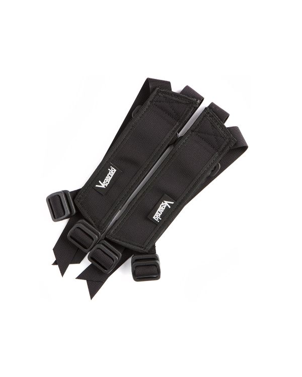 Veganski V3 (Plastic) Pedal Straps - Black