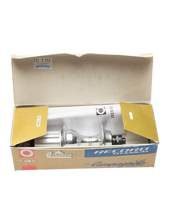 Campagnolo Record Titanium Rear Hub - Silver