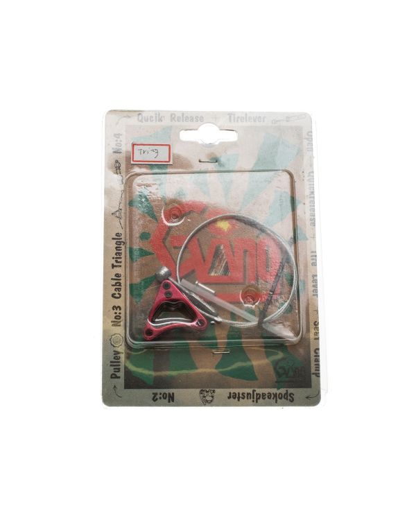 Brake cable triangle - Red