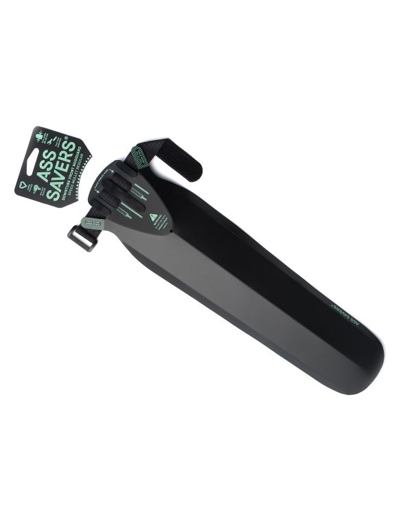Ass Saver Speed Mullet Front Mudguard - Black