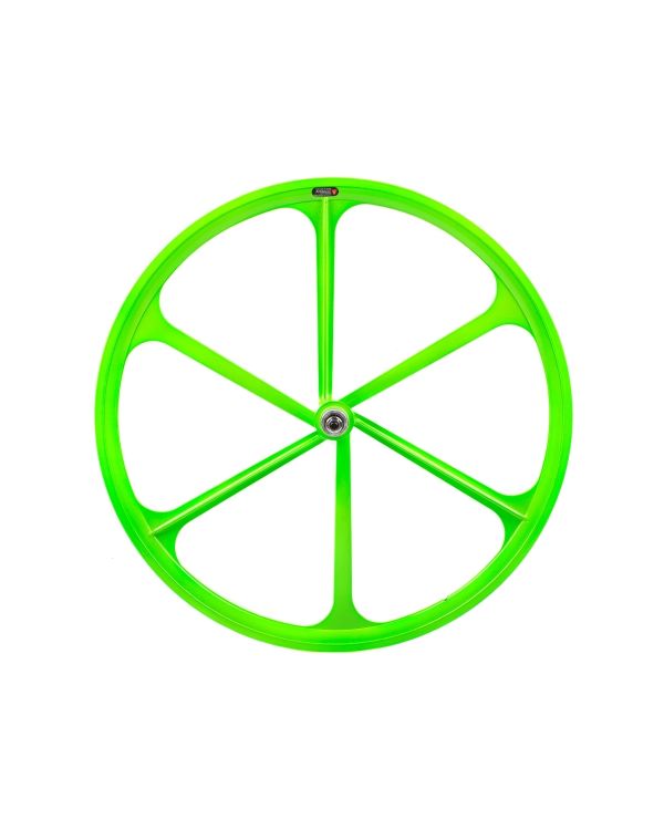 Teny 6 Spoke Rear Wheel - Green