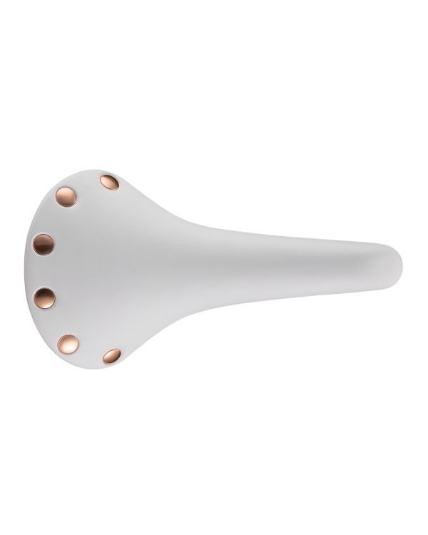 San Marco Regal Leather Saddle - White