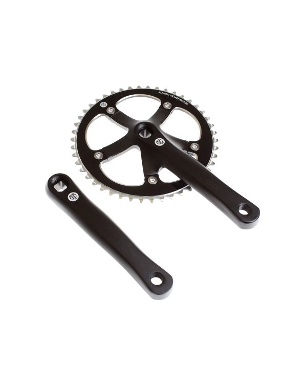 BLB Track Crankset - Matt Black