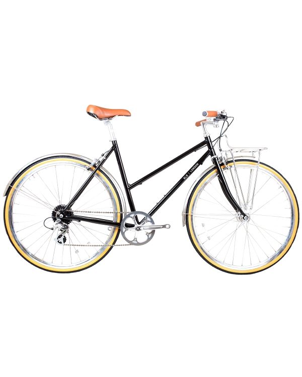 BLB Butterfly 8spd Town Bike - Black