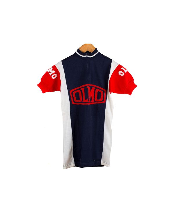 Olmo Cycling Jersey - White/Blue/Red