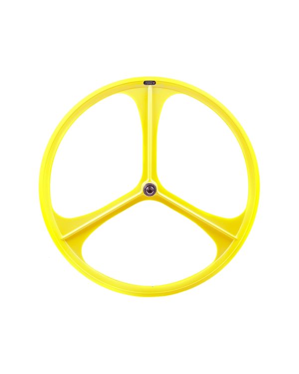 Teny 3 Spoke Front Wheel - Yellow