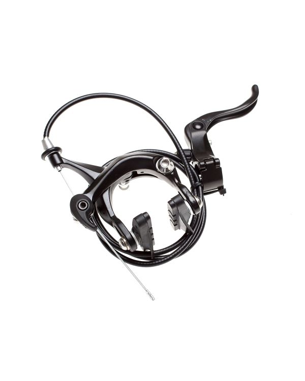 6KU Rear Brake Caliper & Lever - Black