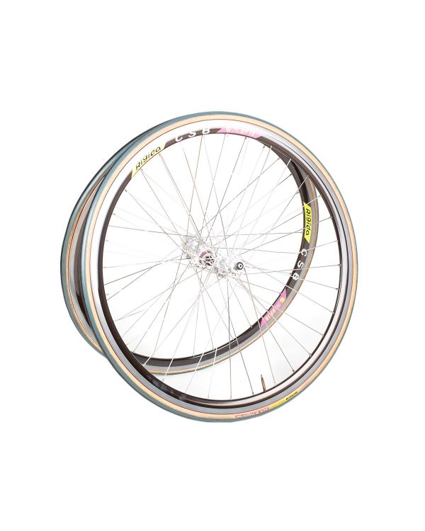 Rigida DP18 x Mavic Road Wheelset - Brown