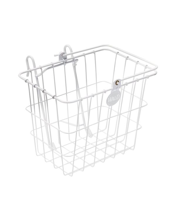 Wald 114 Compact Quick Release Basket - White