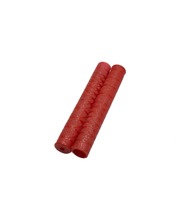 Yoshida Champ Grips Red Sparkle 