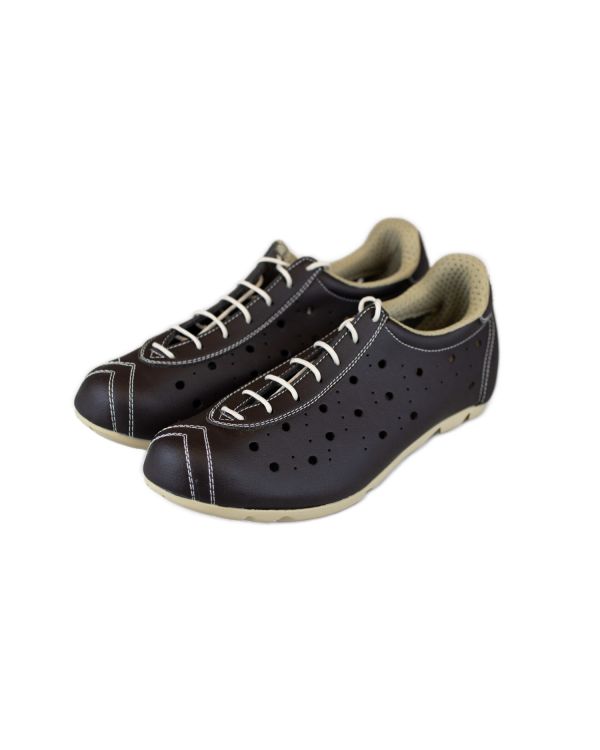 Vittoria 1976 Bianco Line shoes - Chocolate