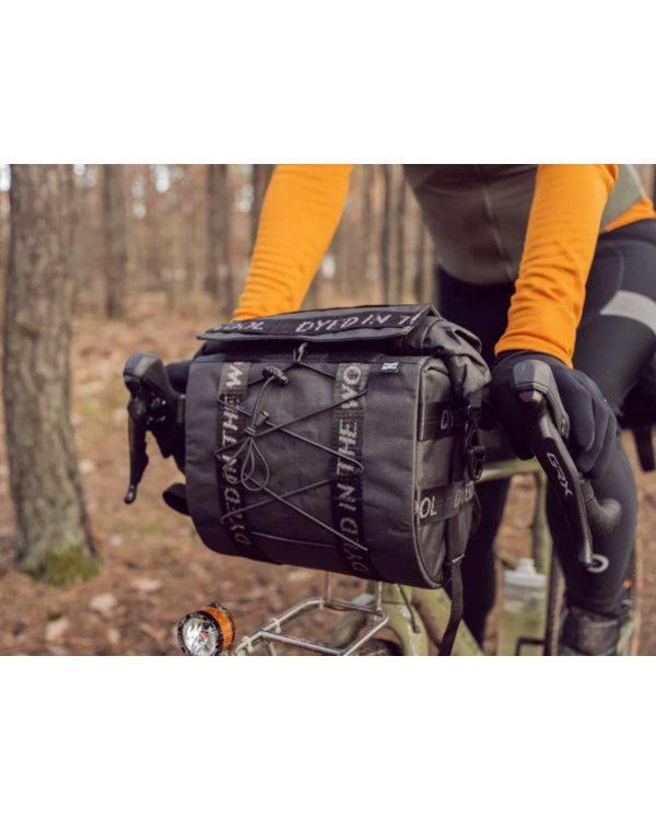DYED IN THE WOOL XL BAR BAG CORDURA BLACK