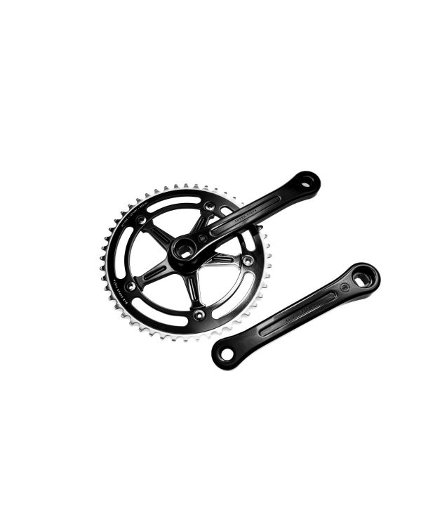 BLB Super Pista Crankset - Black